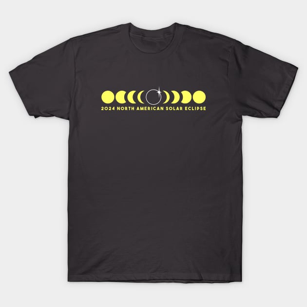 2024 North American Solar Eclipse T-Shirt by SeeScotty